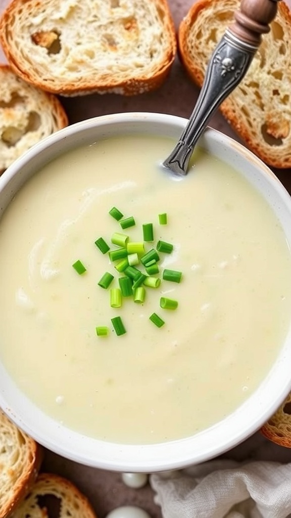 Creamy Potato Leek Soup Recipe